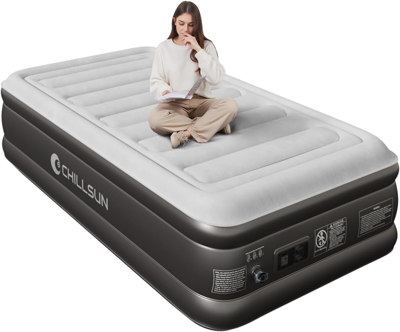 Colchón Hinchable Autoinstalable con Bomba