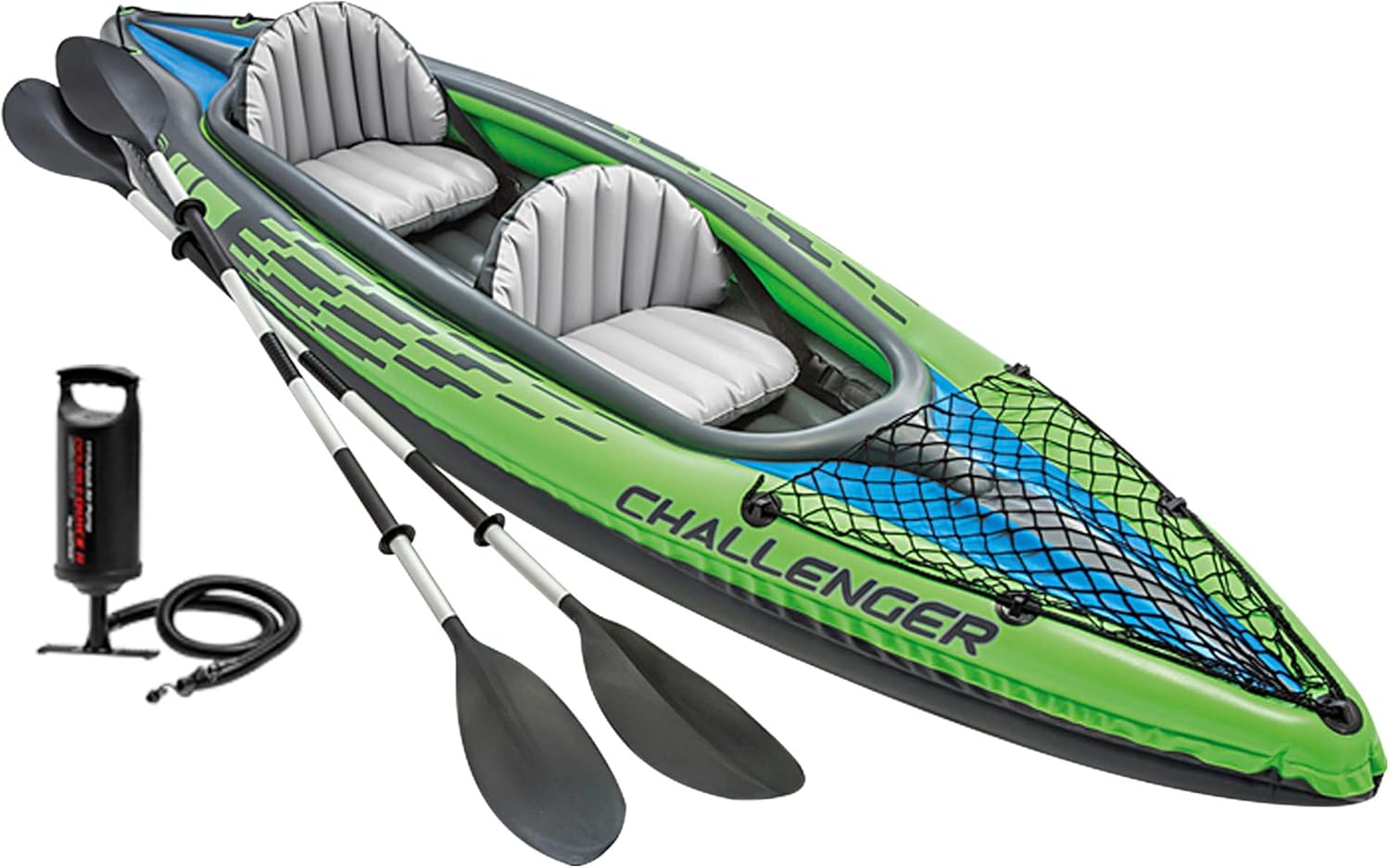 Kayak Hinchable Challenger K2 con 2 Remos