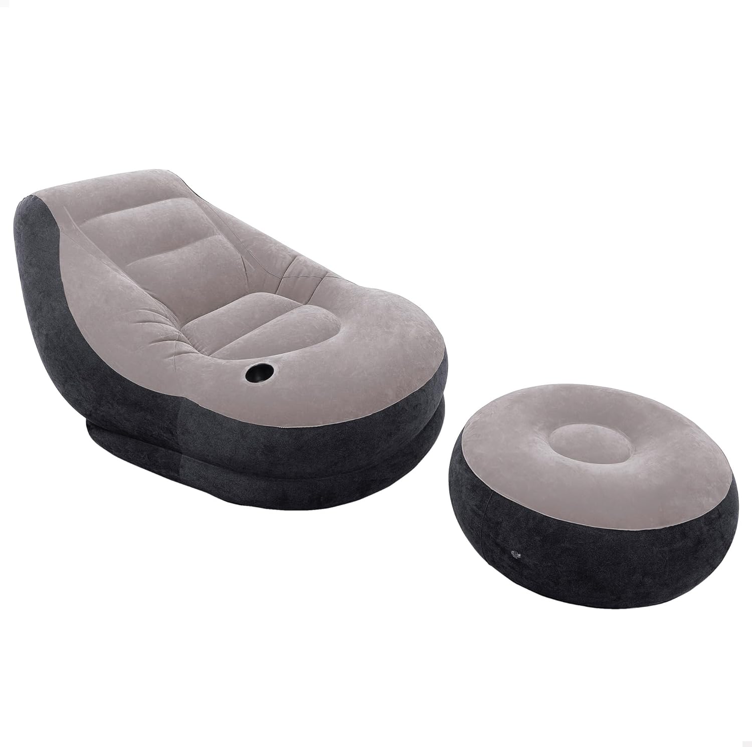 Intex Sillon + Reposapiés Hinchable